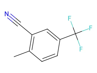 2-Methyl-5-(trifluoromethyl)benzonitrile structure