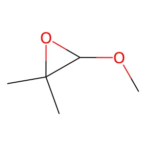 2,2-二甲基-1-甲氧基环氧乙烷 structure