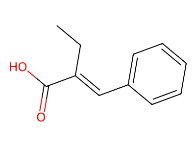2-亚苄基丁酸 structure