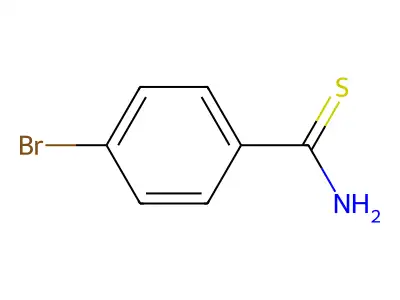 4-Bromothiobenzamide structure