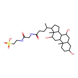牛磺甘氨胆酸 structure