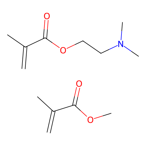 2-(Dimethylamino)ethyl 2-methylprop-2-enoate;methyl 2-methylprop-2-enoate structure