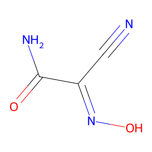2-Cyano-2-(hydroxyimino)acetamide structure