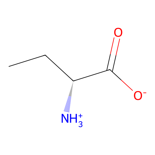 Α-氨基丁酸 structure