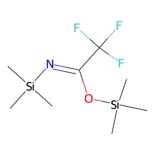 trimethylsilyl 2,2,2-trifluoro-N-(trimethylsilyl)ethanecarboximidate structure