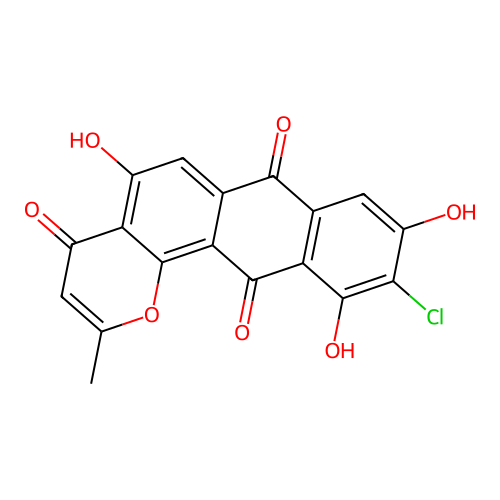 Topopyrone A structure