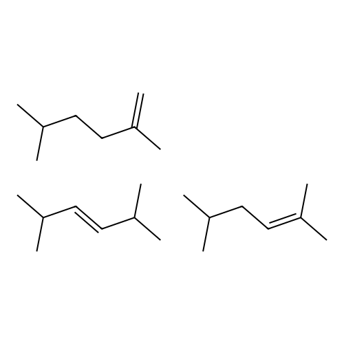 2,5-Dimethylhexene structure