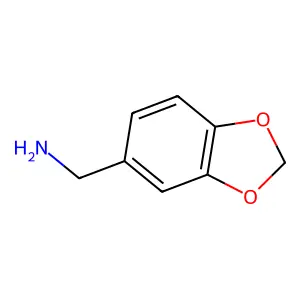 1,3-苯并二氧戊环-5-甲胺 structure