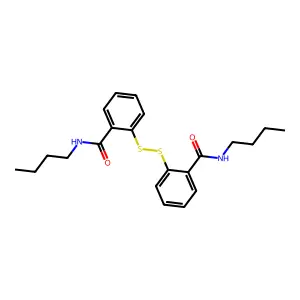 2,2'-二硫代双[N-丁基苯甲酰胺] structure