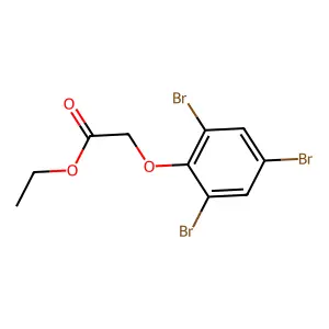 (2,4,6-三溴苯氧基)乙酸乙酯 structure