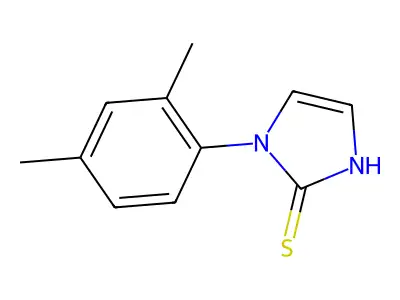 1-(2,4-dimethylphenyl)-1H-imidazole-2-thiol structure