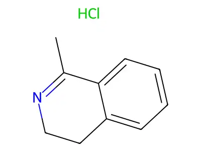 1-methyl-3,4-dihydroisoquinoline Hydrochloride structure
