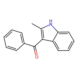 3-Benzoyl-2-methylindole structure