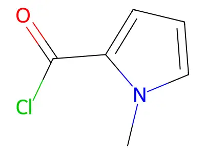 1-Methyl-1H-pyrrole-2-carbonyl chloride structure