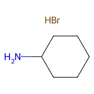 环己基铵溴化物 structure