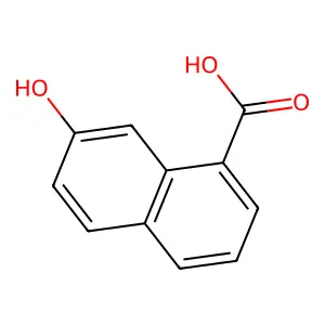 7-Hydroxy-1-naphthoic acid structure