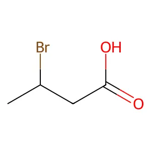 3-溴丁酸 structure