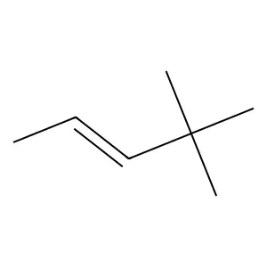 2-Pentene, 4,4-dimethyl- structure