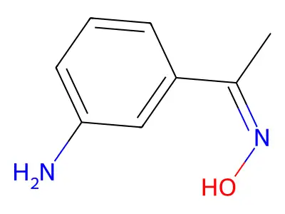 (NZ)-N-[1-(3-aminophenyl)ethylidene]hydroxylamine structure