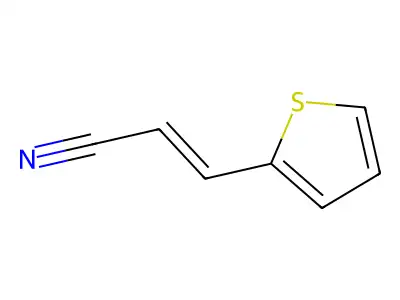 3-(2-Thienyl)acrylonitrile structure