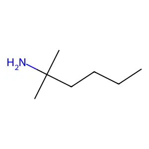 1,1-二甲基戊胺 structure