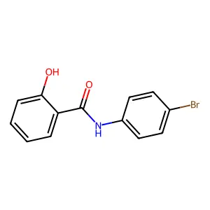 4'-Bromosalicylanilide structure