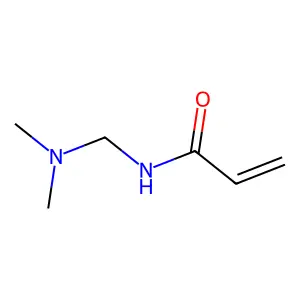 N-((二甲氨基)甲基)丙烯酰胺 structure
