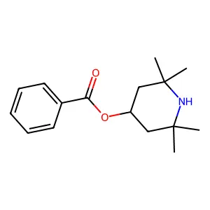 2,2,6,6-Tetramethyl-4-piperidyl benzoate structure