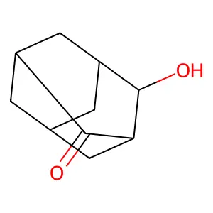4-Hydroxyadamantan-2-one structure