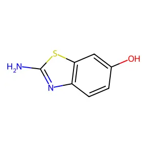 2-Amino-6-benzothiazolol structure