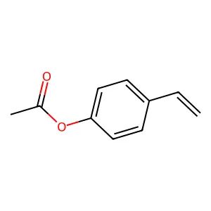 4-Ethenylphenyl acetate structure