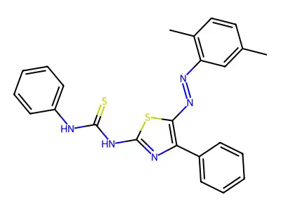 (1E)-1-[(5Z)-5-[(2,5-dimethylphenyl)hydrazinylidene]-4-pheny structure