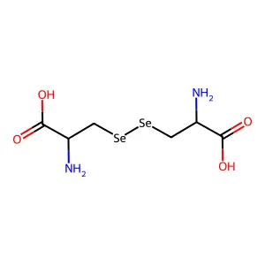 Selenocystine, meso- structure