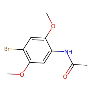 N-(4-bromo-2,5-dimethoxyphenyl)acetamide structure