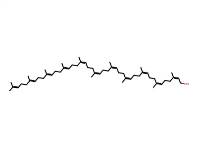 十一异戊烯醇 structure