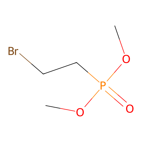 Dimethyl(2-bromoethyl)phosphonate structure