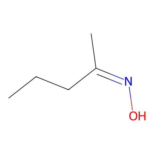 2-Pentanone oxime structure