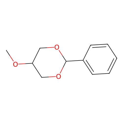 2-O-Methyl-1,3-O,O-benzylideneglycerol structure