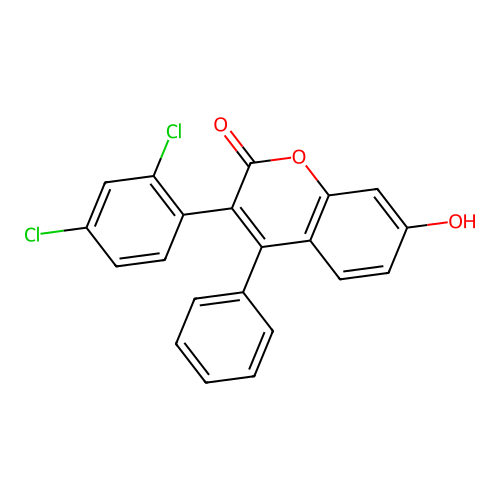 3-(2,4-Dichlorophenyl)-7-hydroxy-4-phenylchromen-2-one structure