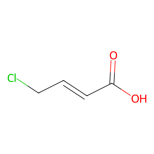 4-Chlorocrotonic acid structure