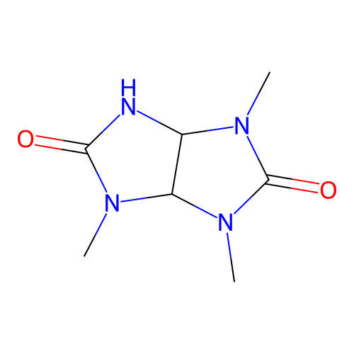 1,3,4-Trimethyl-tetrahydro-imidazo[4,5-d]imidazole-2,5-dione structure