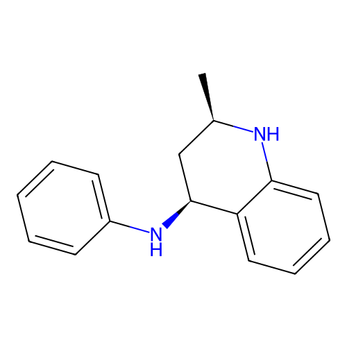 (2R,4S)-2-methyl-N-phenyl-1,2,3,4-tetrahydroquinolin-4-amine structure