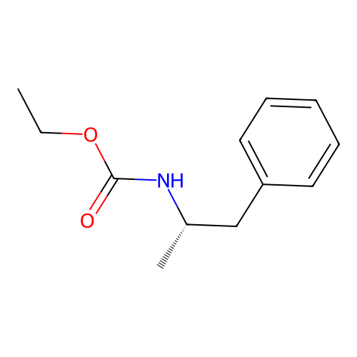 ethyl N-[(2S)-1-phenylpropan-2-yl]carbamate structure