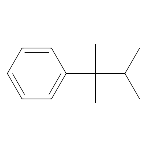2,3-Dimethyl-2-phenylbutane structure