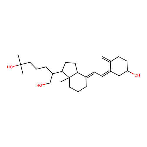 21,25-Dihydroxycholecalciferol structure