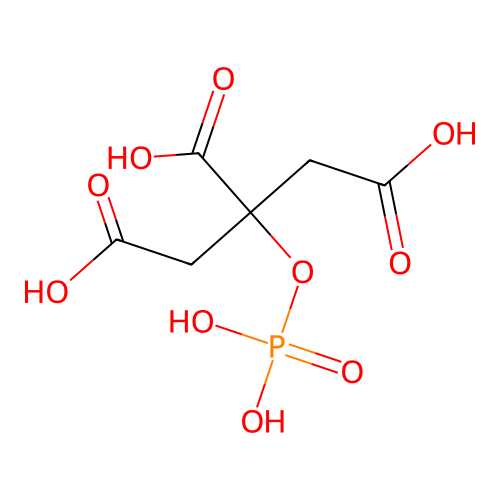 2-(膦酰氧基)-1,2,3-丙三甲酸 structure