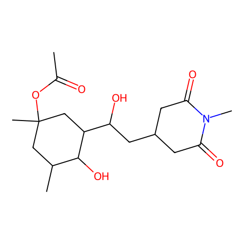 GLUTARIMIDE-NSC structure