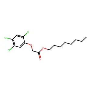 Octyl (2,4,5-trichlorophenoxy)acetate structure