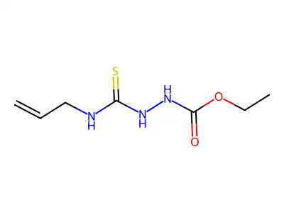 Ethyl 2-[(allylamino)carbonothioyl]hydrazinecarboxylate structure