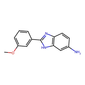 2-(3-Methoxy-phenyl)-1H-benzoimidazol-5-ylamine structure